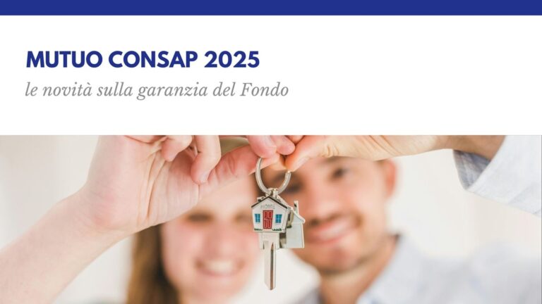 Mutuo Consap 2025