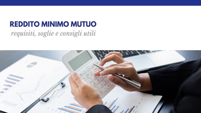 Reddito minimo mutuo