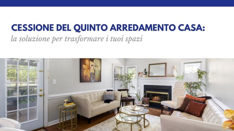 Cessione del quinto arredamento casa